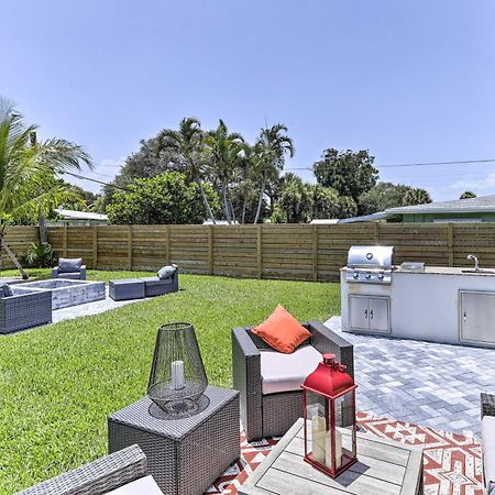 Beach House With Outdoor Kitchen, Walk To Coast Cocoa Beach Exterior photo